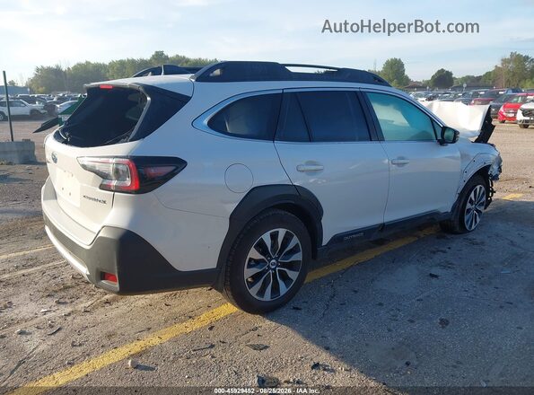 4S4BTANCXS3217500 2025 SUBARU OUTBACK White Tył prawy