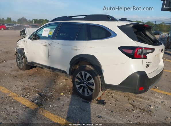 4S4BTANCXS3217500 2025 SUBARU OUTBACK White Tył lewy