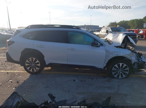 4S4BTANCXS3217500 2025 SUBARU OUTBACK White Widok wnętrza 360 stopni