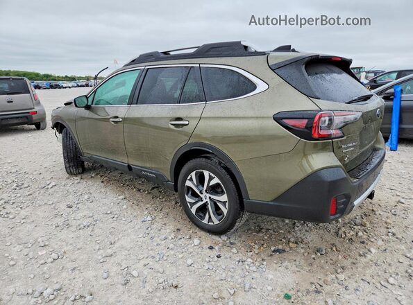 4S4BTAPC0N3150004 2022 SUBARU OUTBACK Green Tył lewy