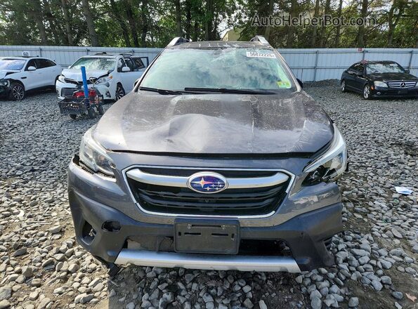 4S4BTAPC2M3193970 2021 SUBARU OUTBACK Gray Դիմացի տեսք
