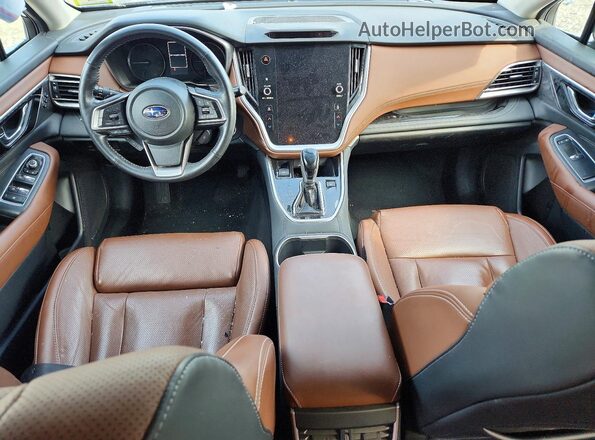 4S4BTAPC2M3193970 2021 SUBARU OUTBACK Gray Առջևի վահանակի տեսք