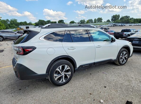 4S4BTAPC2M3209438 2021 SUBARU OUTBACK White Задня права чверть