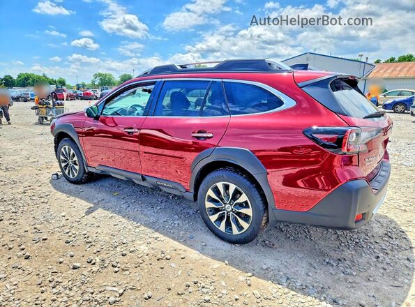 4S4BTAPC3S3179086 2025 SUBARU OUTBACK Burgundy Rear left
