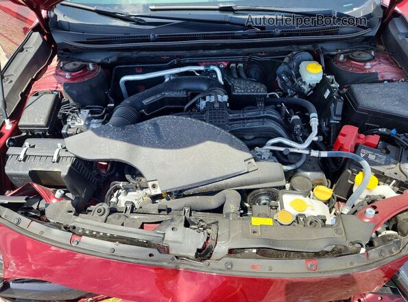 4S4BTAPC3S3179086 2025 SUBARU OUTBACK Burgundy Engine compartment view