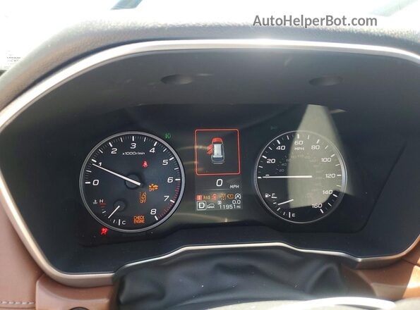 4S4BTAPC5S3203758 2025 SUBARU OUTBACK White Вид щитка приладів