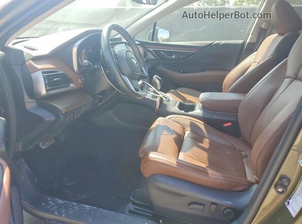 4S4BTAPC6N3102698 2022 SUBARU OUTBACK Green Front interior view