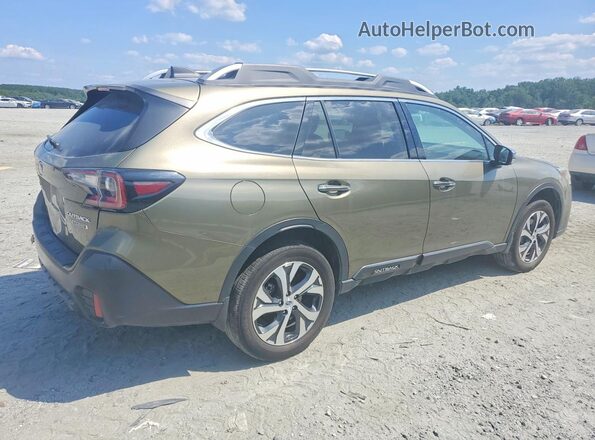 4S4BTAPC6N3102698 2022 SUBARU OUTBACK Green Rear right