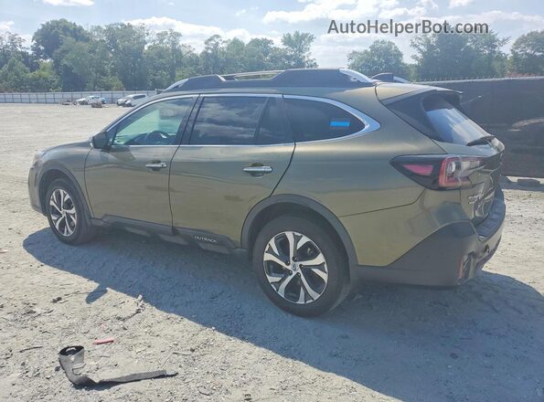 4S4BTAPC6N3102698 2022 SUBARU OUTBACK Green Rear left