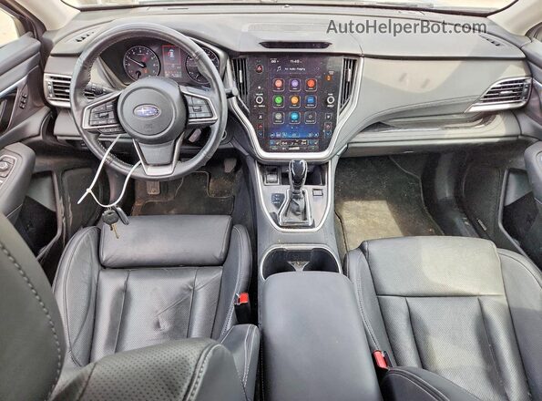 4S4BTAPC6P3122212 2023 SUBARU OUTBACK Silver Առջևի վահանակի տեսք