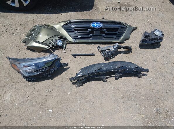 4S4BTAPC6P3149085 2023 SUBARU OUTBACK Green Սարքավորումների վահանակի տեսք