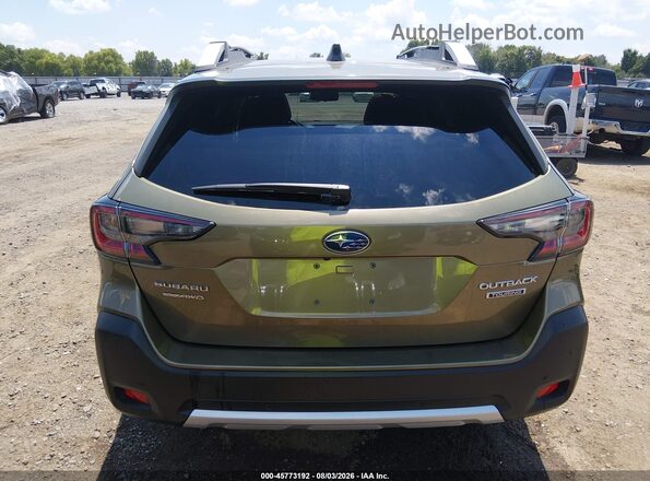 4S4BTAPC6P3149085 2023 SUBARU OUTBACK Green 