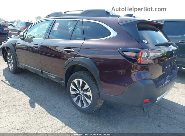 4S4BTAPC8S3240612 2025 SUBARU OUTBACK Burgundy Հետևի ձախ