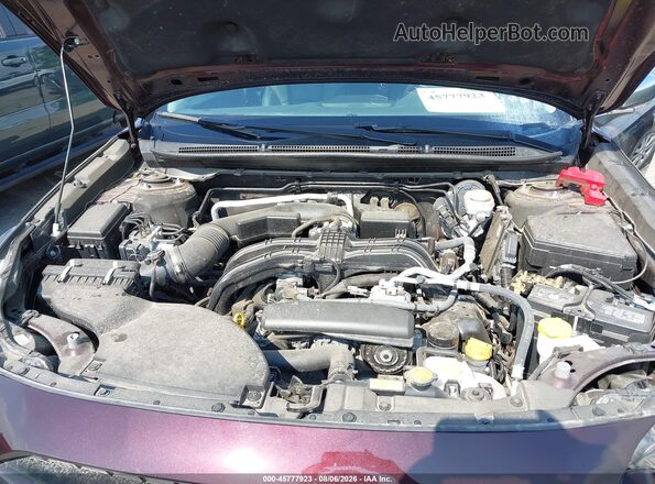 4S4BTAPC8S3240612 2025 SUBARU OUTBACK Burgundy Հետևի տեսք