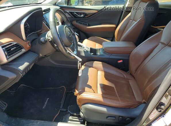4S4BTAPC9L3156039 2020 SUBARU OUTBACK Gray Widok wnętrza z przodu
