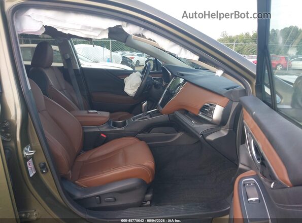 4S4BTAPC9L3185542 2020 SUBARU OUTBACK Green Front interior view