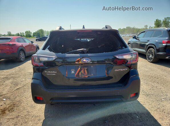 4S4BTDAC2P3128020 2023 SUBARU OUTBACK Black Вид ззаду