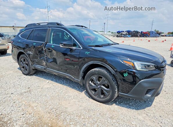 4S4BTGHD8L3261746 2020 SUBARU OUTBACK Черный Передняя правая четверть