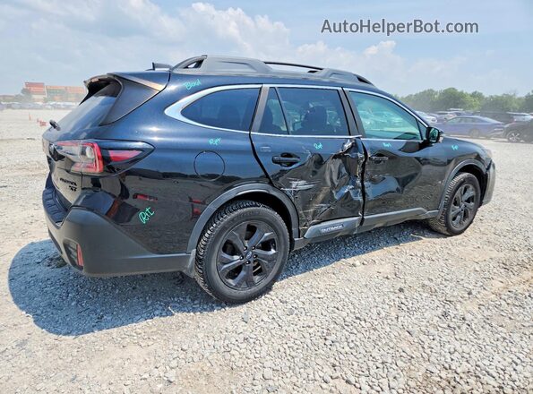 4S4BTGHD8L3261746 2020 SUBARU OUTBACK Черный Задняя правая четверть