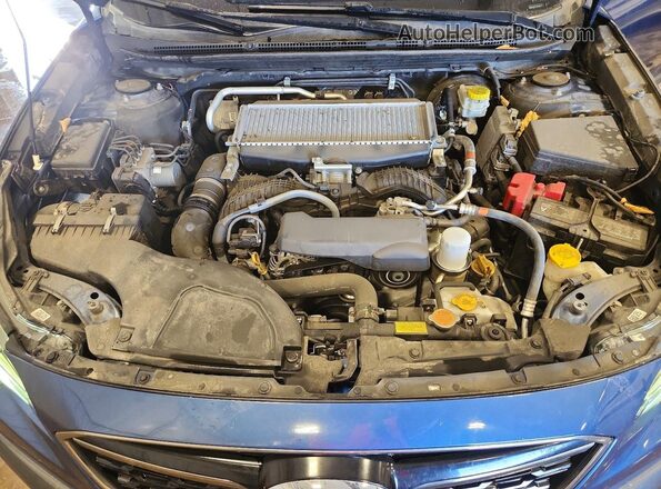 4S4BTGKD1L3222750 2020 SUBARU OUTBACK Blue Vista del compartimento del motor