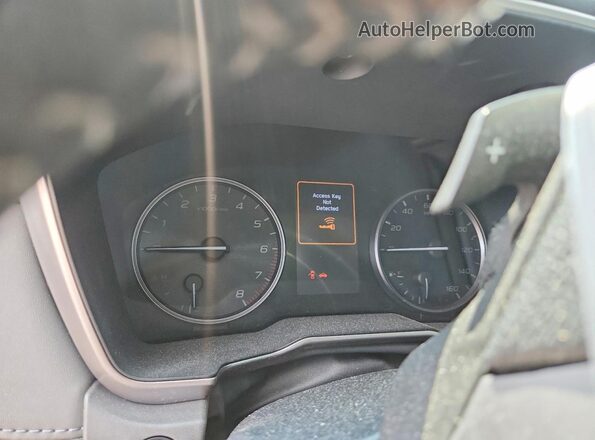 4S4BTGKD4L3206946 2020 SUBARU OUTBACK Silver Instrument cluster view