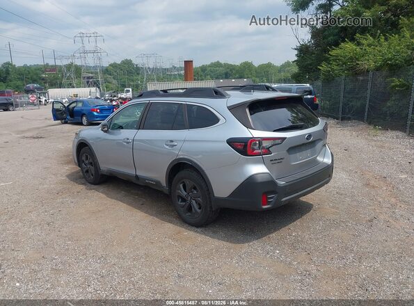 4S4BTGLD1M3142168 2021 SUBARU OUTBACK Gray Trasero izquierdo