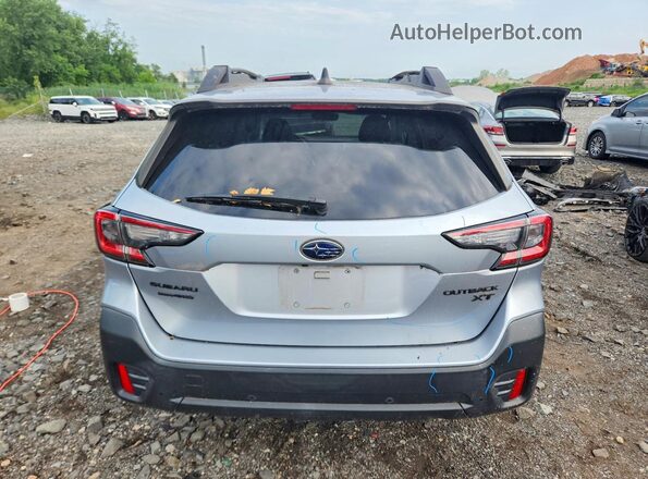 4S4BTGLD1M3217693 2021 SUBARU OUTBACK Серебряный Вид сзади