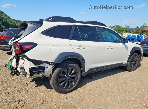 4S4BTGLD1P3161369 2023 SUBARU OUTBACK White Задня права чверть
