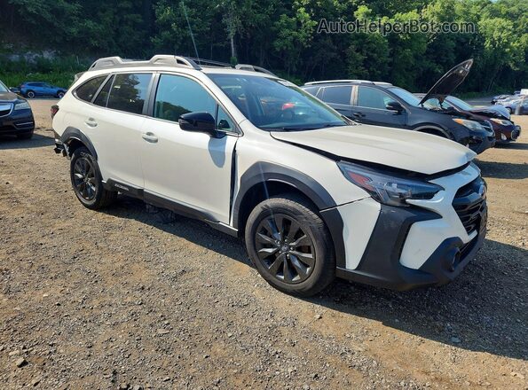 4S4BTGLD1P3161369 2023 SUBARU OUTBACK White Передня права чверть