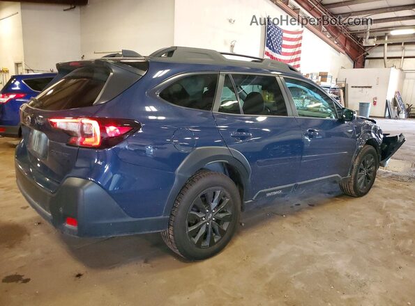 4S4BTGLD1R3192186 2024 SUBARU OUTBACK Blue Задня права чверть