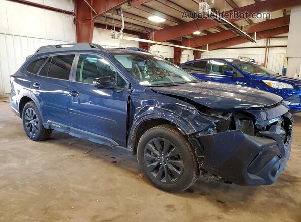 4S4BTGLD1R3192186 2024 SUBARU OUTBACK Blue Передня права чверть
