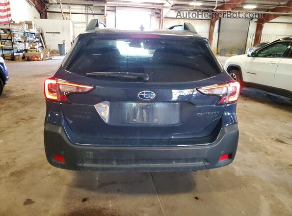4S4BTGLD1R3192186 2024 SUBARU OUTBACK Blue Вид ззаду