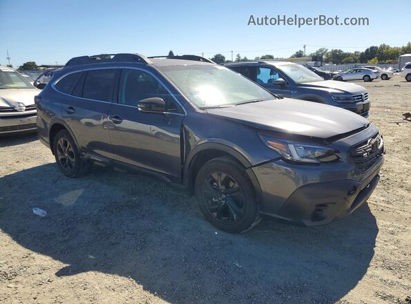 4S4BTGLD2M3191721 2021 SUBARU OUTBACK Gray Delantero derecho