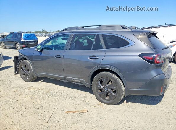 4S4BTGLD2M3191721 2021 SUBARU OUTBACK Gray Trasero izquierdo