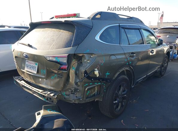 4S4BTGLD2M3193470 2021 SUBARU OUTBACK Green Trasero derecho