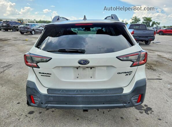 4S4BTGLD3M3129602 2021 SUBARU OUTBACK White Вид ззаду