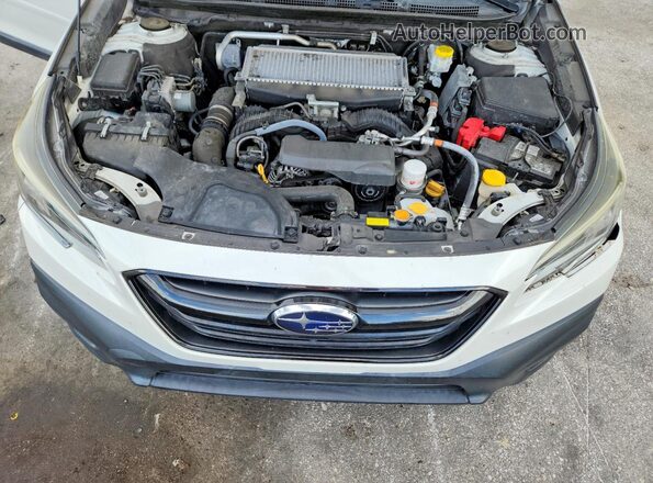 4S4BTGLD3M3129602 2021 SUBARU OUTBACK White Вид задньої частини салону