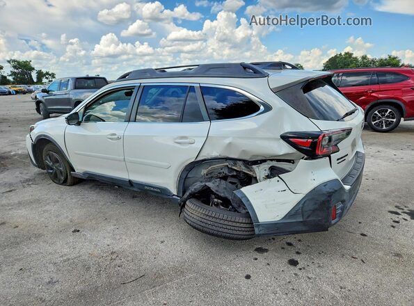 4S4BTGLD3M3129602 2021 SUBARU OUTBACK White Задня ліва чверть