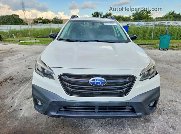 4S4BTGLD3M3129602 2021 SUBARU OUTBACK White Вид спереду