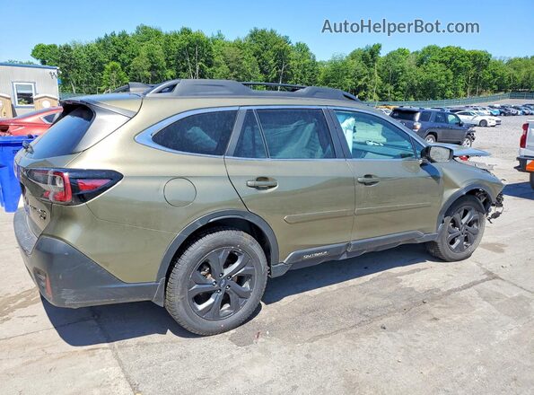 4S4BTGLD3N3276472 2022 SUBARU OUTBACK Green Tył prawy