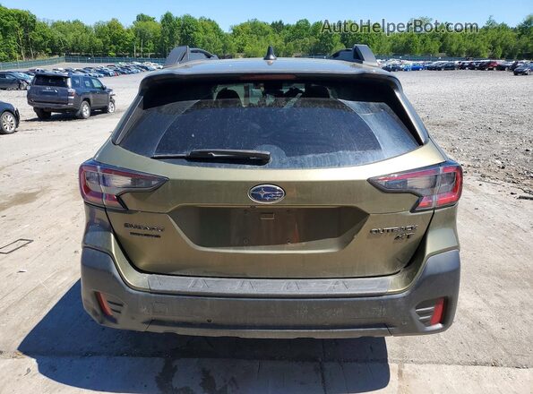 4S4BTGLD3N3276472 2022 SUBARU OUTBACK Green Widok z tyłu