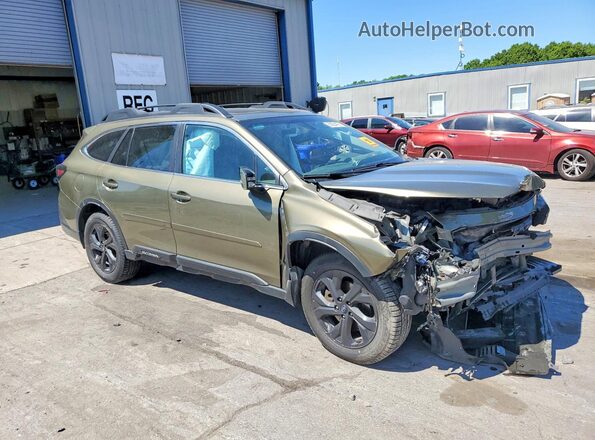 4S4BTGLD3N3276472 2022 SUBARU OUTBACK Green Przód prawy