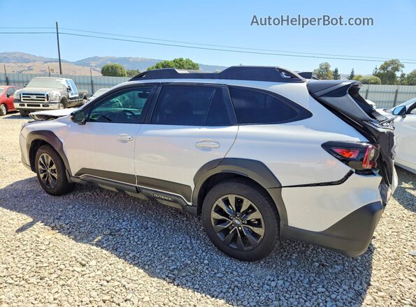 4S4BTGLD3P3133752 2023 SUBARU OUTBACK White უკანა მარცხენა