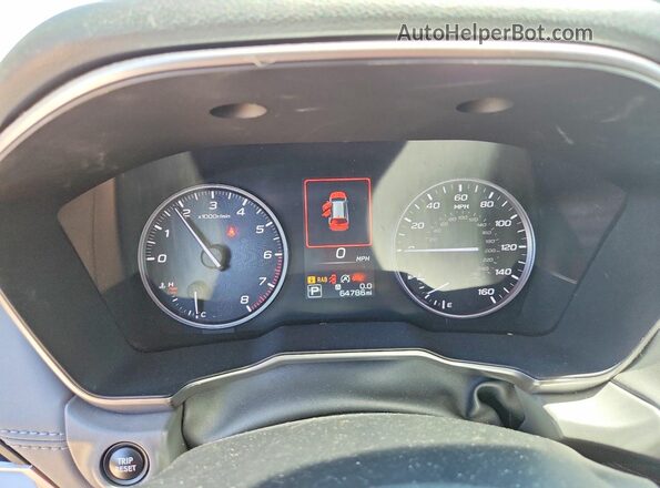 4S4BTGLD3P3133752 2023 SUBARU OUTBACK White ხელსაწყოთა პანელის ხედი