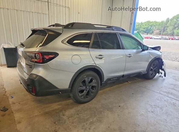 4S4BTGLD5M3151052 2021 SUBARU OUTBACK Серебряный Задняя правая четверть