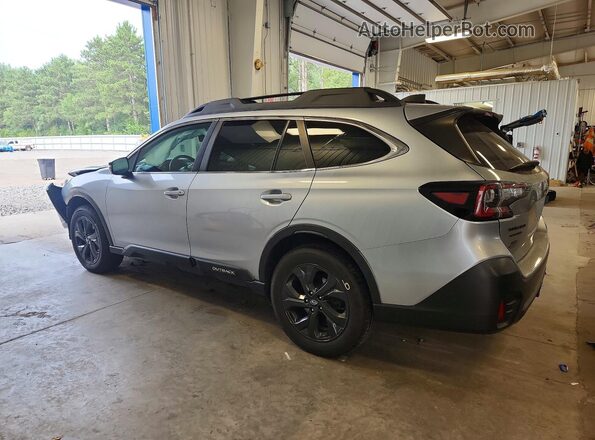 4S4BTGLD5M3151052 2021 SUBARU OUTBACK Серебряный Задняя левая четверть