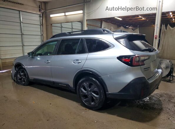 4S4BTGLD6M3104595 2021 SUBARU OUTBACK Silver Задня ліва чверть