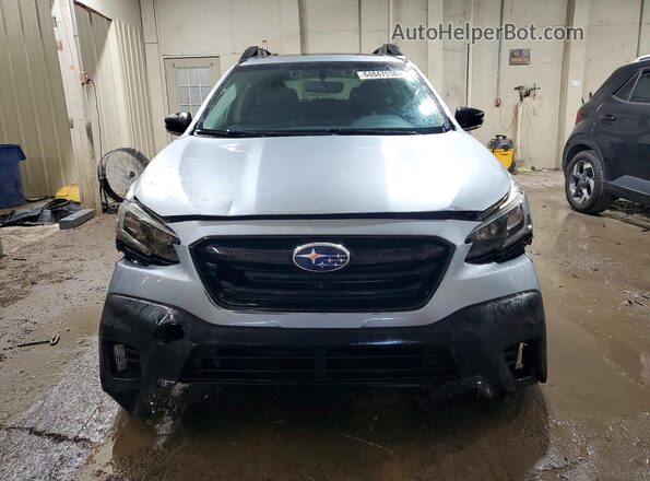 4S4BTGLD6M3104595 2021 SUBARU OUTBACK Silver Вид спереду