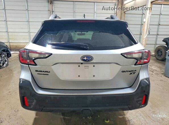 4S4BTGLD6M3104595 2021 SUBARU OUTBACK Silver Вид ззаду