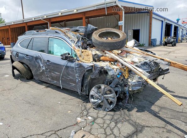 4S4BTGLD6M3156504 2021 SUBARU OUTBACK Серый Передняя правая четверть